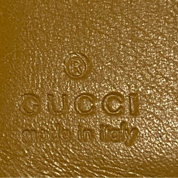 ♦️HTF♦️GUCCI SNAKESKIN COMPACT WALLET WITH HOOK - Picture 12 of 15